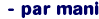 par mani